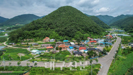 [영천 하송리 벽화마을] 맑은 도랑·밝은 벽화 반기는 보현산 댐 상류 첫 동네
