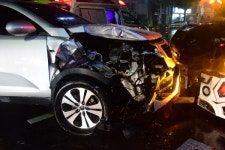 대구 남구서 승합차·시내버스 충돌로 7명 중경상