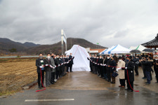 상주시, 안령임란전적비 제막식 가져