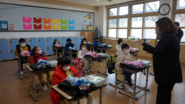 두근두근 첫걸음…설레는 구미초 입학식