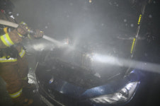 대구 동구 아웃렛 지하 주차장서 불…차량 100여 대 훼손