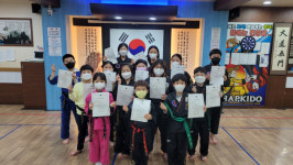 창원 봉연 합기도 교육관, 울진 산불 피해 성금 전달