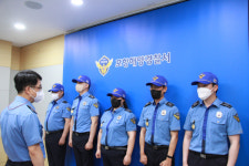 포항해경, 훈련교관 착모식 개최