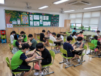 5학년 김민채 학생 세천초 바둑왕