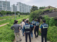 대구 수성경찰서, 신매동 일원 공·폐가 일제 점검