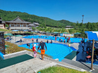 경주 화랑마을 문무 야외수영장 개장