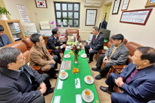 김소년 수성경찰서장, 노인회 수성구지회와 간담회