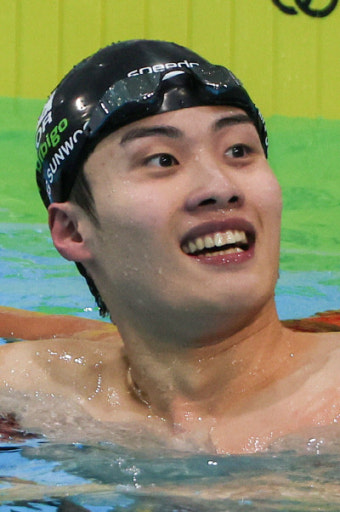 한국 수영 항저우 메달리스트들 김천 집결