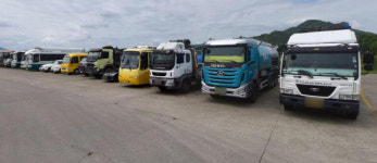 경주 서천둔치·주택가까지… 화물차 밤샘 불법주차 몸살