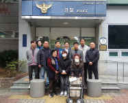 서문지구대 생활안전協, 취약가정에 위문금 전달