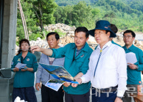 이병환 성주군수, 심산문화테마파크 현장 점검