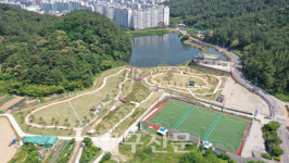 경주 도심속 쉼터 구곡지 친수공간, 이달 말 준공