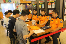 강서소방, 휴가철 대비 영화관 현장 지도