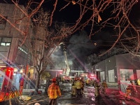 준영이불공장 | 대구 달서구 월암동 이불 공장 화재...2시간째 진압 중
