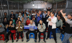 고향 안동 도촌리 주민들, 출구조사 결과에 환호