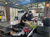봉화군 오전약수관광지, 여름철 관광객 맞이 환경정비 및 위생점검 실시