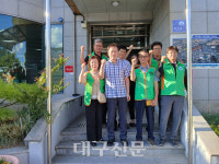김천 대곡동 자율방재단, 폭염 대비 경로당 예찰 활동