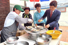 대구 감삼동·서부새마을금고, 어르신 삼계탕 나눔