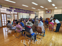 상주시, 북문 초산5통(민요마을) 교량 설치공사 주민설명회 개최