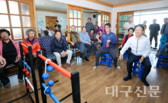 성주군, 찾아가는 체육회 자양2리 마을회관 방문…주민과 함께하는 생활체육 활성화