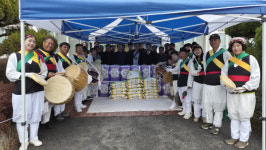 김천시 감천면 농악단, 지신밟기 행사