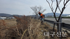 성주군, 국도 30호선 가로환경 정비···쾌적·안전한 거리 조성
