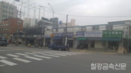 (르포) 용두동 철재상가 철구조물업계 매출액 급감