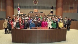 공주 호계초, 충남도의회 청소년의회교실 체험