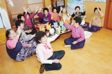 종이공예로 유기농엑스포 성공 기원