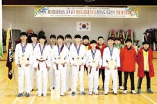 홍성중 충남교육감기 태권도 2연패