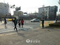 교현2동 바살위, 교통안전 캠페인 펼쳐