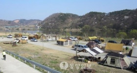 청양 동강리 오토캠핑장 새 단장