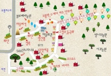 엄정면 가양마을, 늘 푸른 가족 휴양마을 만들어요