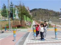 아산시 연화초 교통안전교육