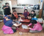 살미면 향기누리봉사단, 반찬 나눔