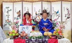 음성 감곡면서 열린 특별한 경로잔치