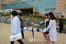 아산 온양신정초 소방훈련