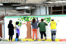 증평군, 통 하는 마을 눈길