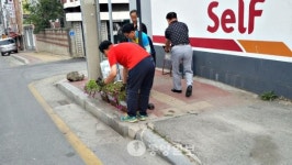 충주 교동상우회, 갱고개로 가로화단 조성