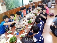 옥천 청산면 선광집 식사제공