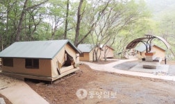 새단장 월악산 닷돈재야영장 고객맞이(20일)