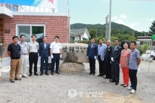 아산 도고 석당리 경로당 준공