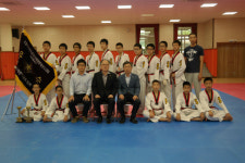 청주중 태권도부 전국대회서 금빛 발차기