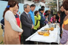 청주시 사직1동 전집거리 풍속화 거리 조성