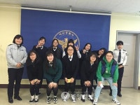 온양여고, 아산경찰서 견학