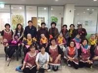 대청댐효나눔복지센터 목도리로 전하는 사랑