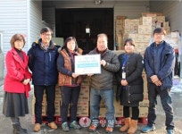 당진 우진유통 후원품 전달