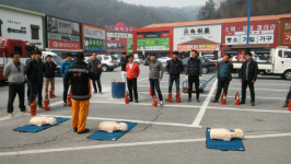청주서부소방서, 청남가구단지 합동소방훈련