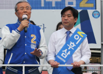 여·야 지도부 잇단 충북 공략