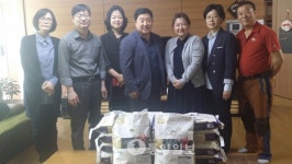아산 온양3동 사랑의 쌀 전달